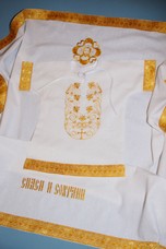 арт.167 Крестильный набор "ИИСУС"(под заказ)