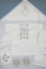 арт.672 Крестильный набор "Божидар" ( серебро)