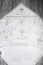 арт.983 Крестильный именной набор