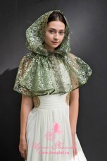 арт.3128 Платок "Любовь"(зеленый)